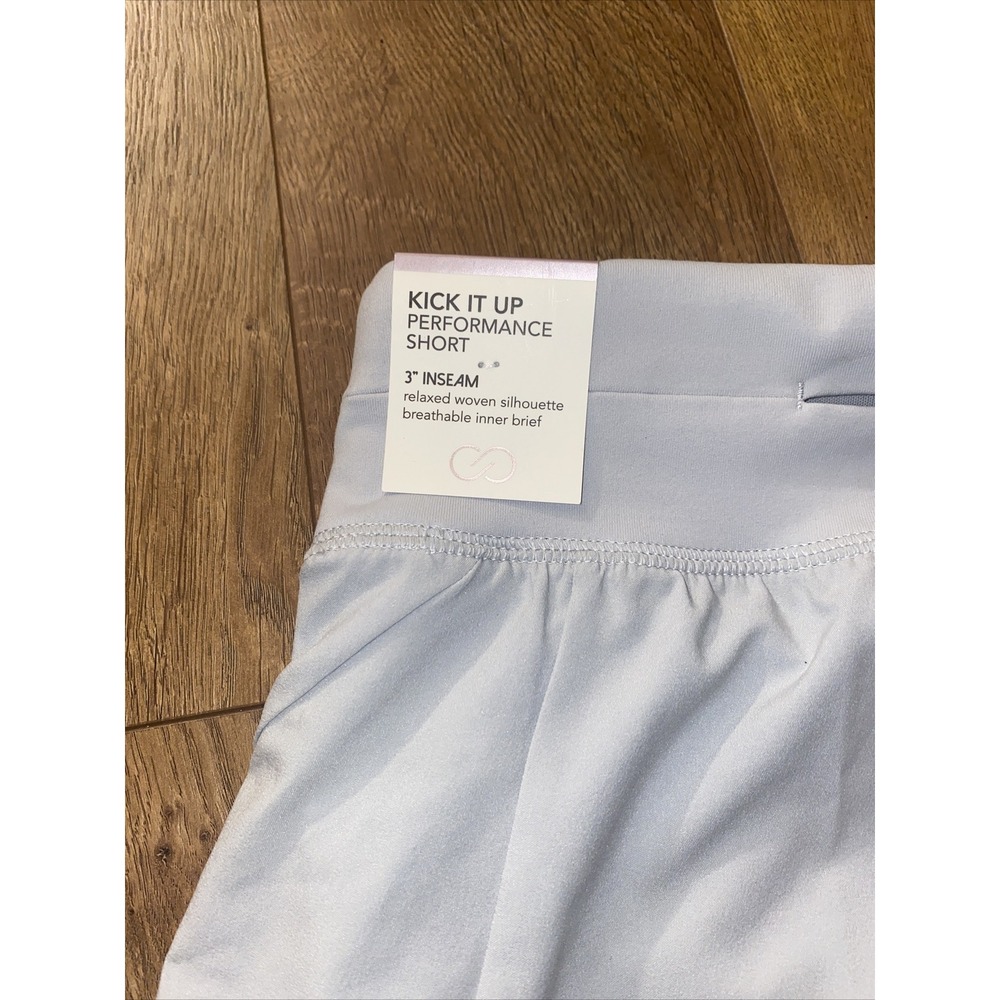 Calia By Carrie Underwood‎ Kick It Up Performance Shorts High Rise Grey Large - Picture 3 of 3